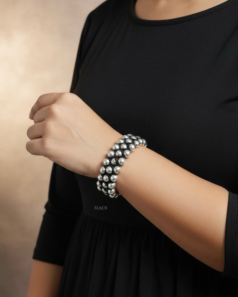 Silver Pochi Bracelet