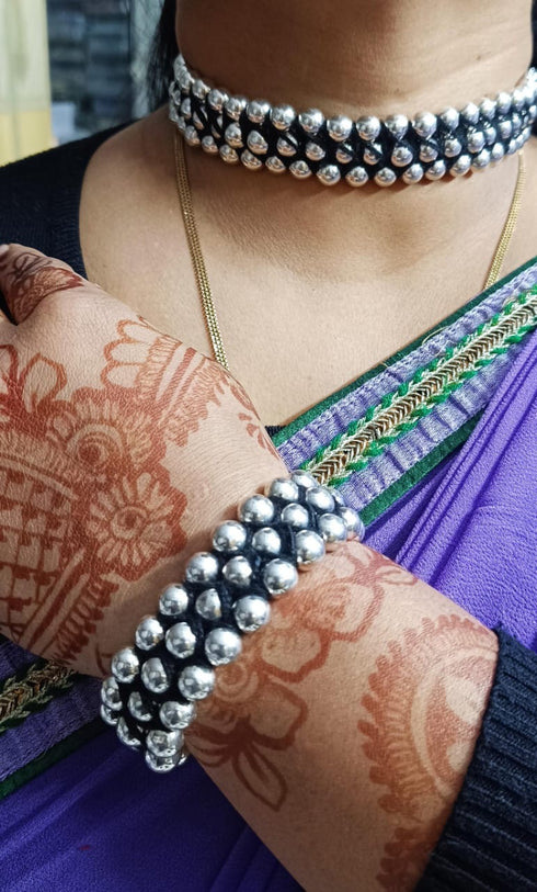 Silver Pochi Bracelet