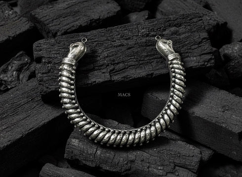 Silver Hammered Sutlada Necklace