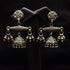 925 Floral Drop Jhumka, Sterling Silver Taveez Jhumka, Flower Pyramid Jhumki