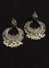 925 Silver Nakshi Pearl Earrings