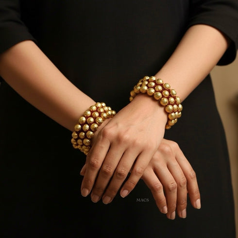 Rajasthani Goldplated Pochi Bracelet