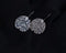 925 Coin Script Earrings