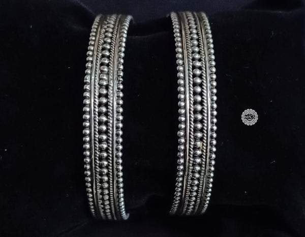Silver Rawa Kada (Pair)