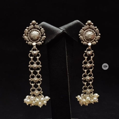 925 Silver Pearl Earrings