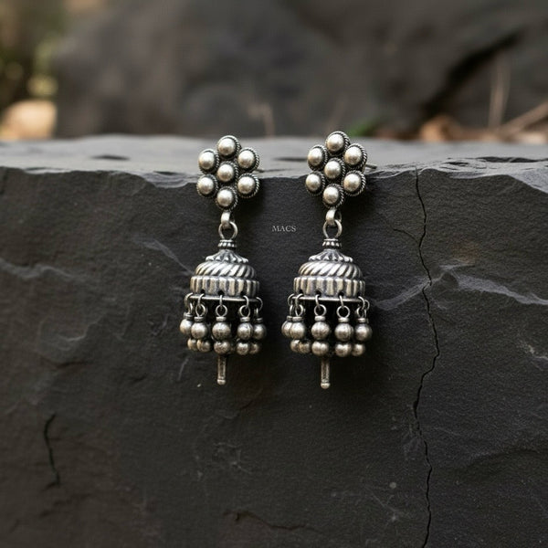 Vintage pure silver jhumka