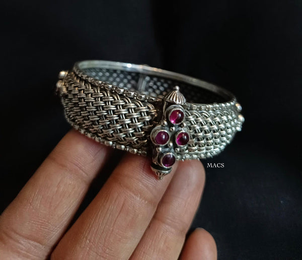 925 Kemp Statement Woven Kada (Size 2.6)