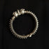 925 Silver Pink Stone Bangle (Size 2.8)