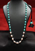 Dholki Turquoise Beads Necklace