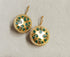Gold plated Painting Earrings