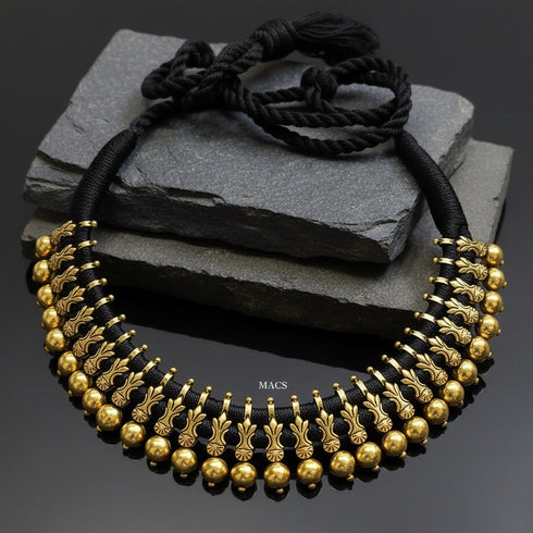 925 Gold plated Silver Thread Choker Set ( pre order)