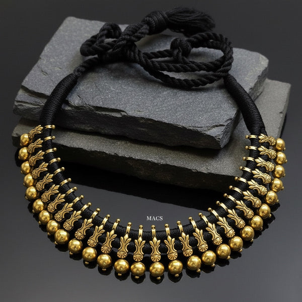 925 Gold plated Silver Thread Choker Set ( pre order)