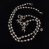 925 Silver ball anklet (pair)