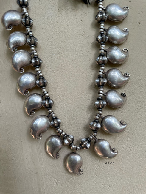 Vintage Silver Mango Necklace