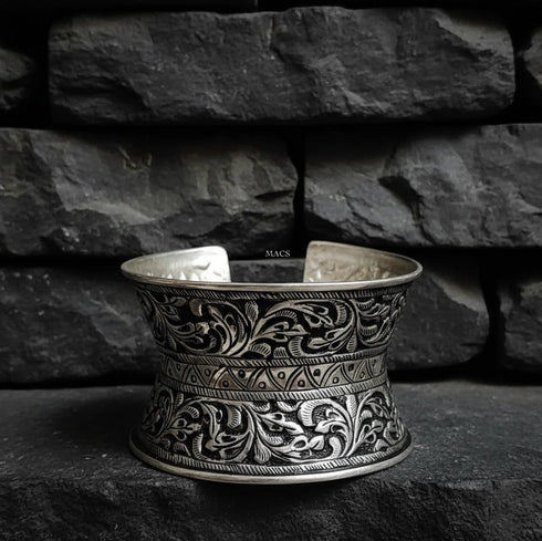 Chitai Adjustable Silver Cuff