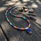 925 Silver Lapis Coral necklace