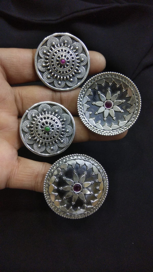 925 Silver Stone Ring, Green onyx ring, Pink zircon or kemp stone ring, Semiprecious stone big cocktail rings