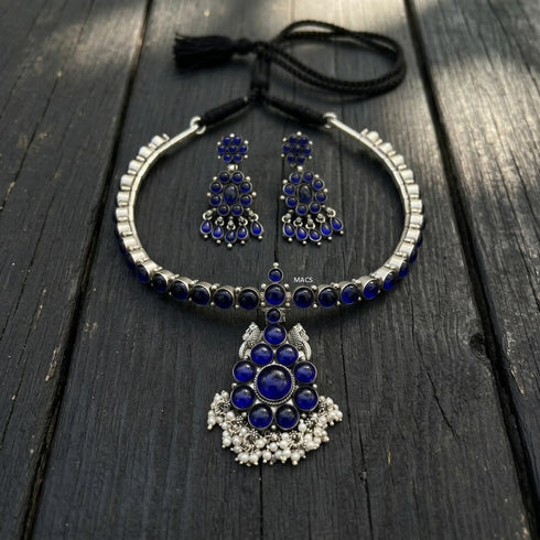 Blue Addigai Necklace Set (pre-order)