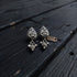 925 Silver Stud Drop Earrings