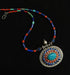 925 Silver Lapis Coral necklace