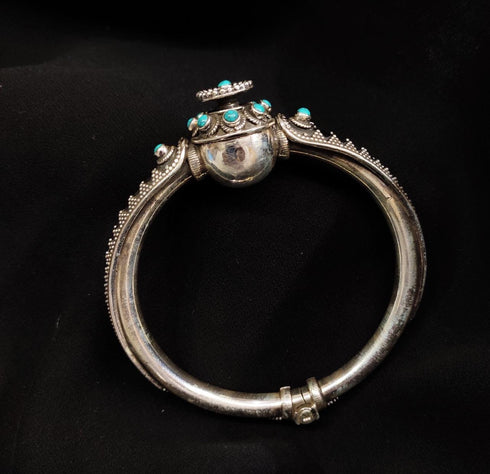 925 Turquoise Kada (Size 2.6)