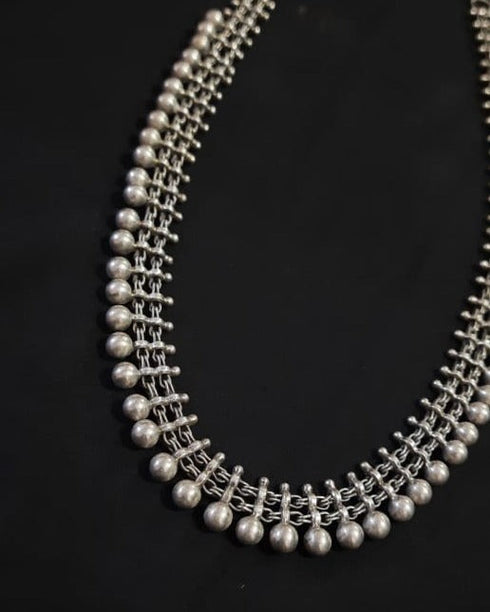 925 Silver ball necklace
