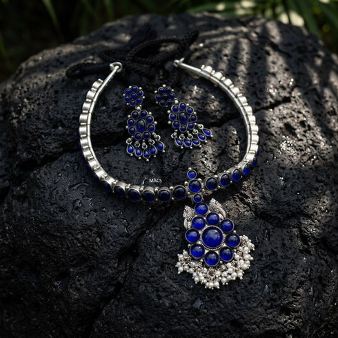 Blue Addigai Necklace Set (pre-order)