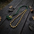 Single Line Gold Dholki Necklace