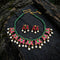 925 Lotus Jadau Kundan Necklace