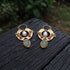 925 Kundan Fusion Earrings