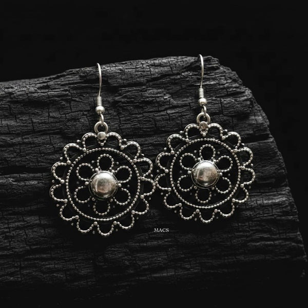 925 Silver Flower Earrings