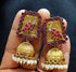 Kundan Goldplated Bird Jhumka