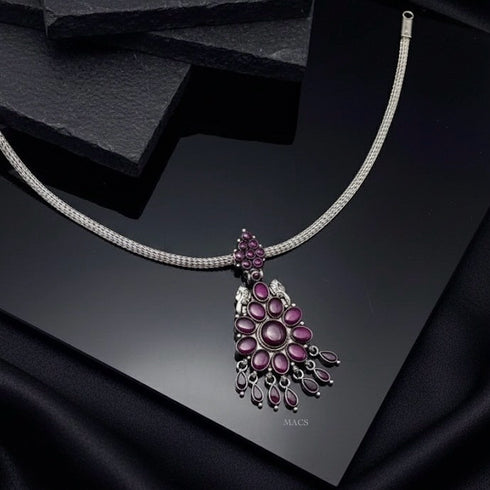 Dark Red Kemp Choker (pre order)