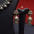 925 Silver ball necklace-jhumka set