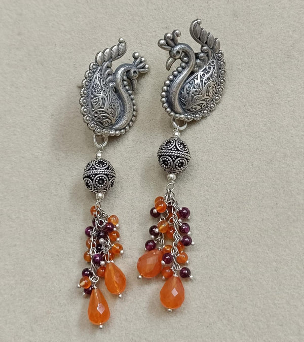 Silver Peacock Drops