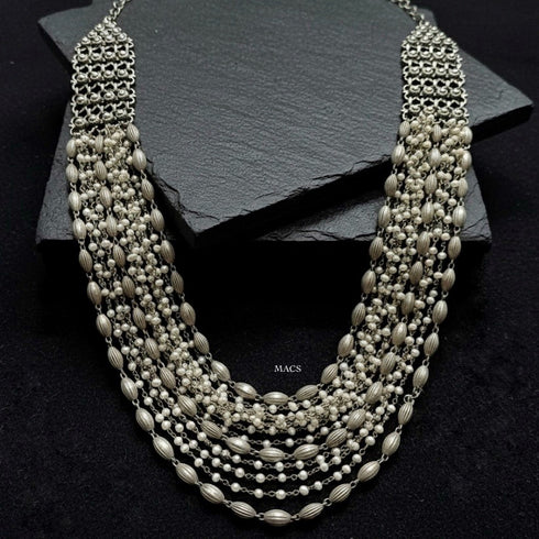 Layered Pearl Necklace