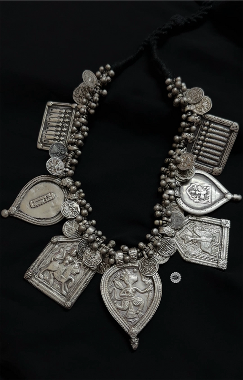 Antique Silver Patdi Necklace