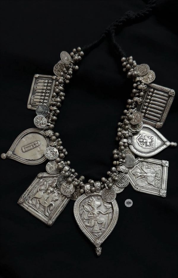 Antique Silver Patdi Necklace