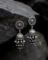 Vintage silver big ghungaroo jhumka