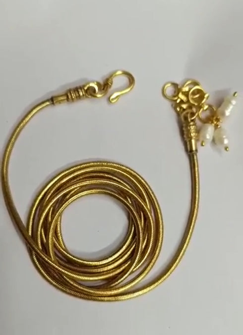 Gold plated Kamarband Silver (Waist chain)