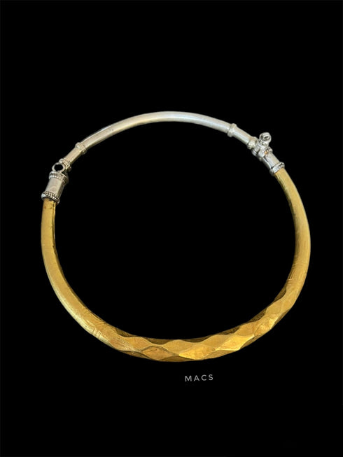 Tribal Dual tone Hasli Necklace