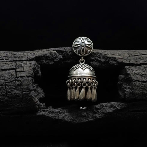 925 Silver Rawa Jhumka