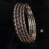 925 silver handcrafted bangles set, Buy Pure Silver Bangles Online