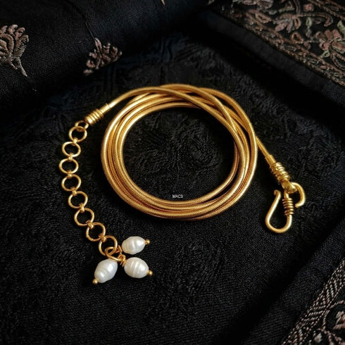 Gold plated Kamarbandh Silver (Waist chain)