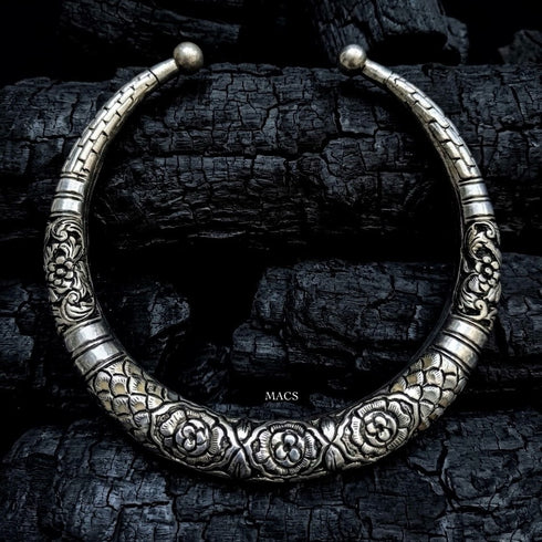 925 Reversible Silver Hasli Necklace