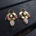 925 Kundan Fusion Earrings