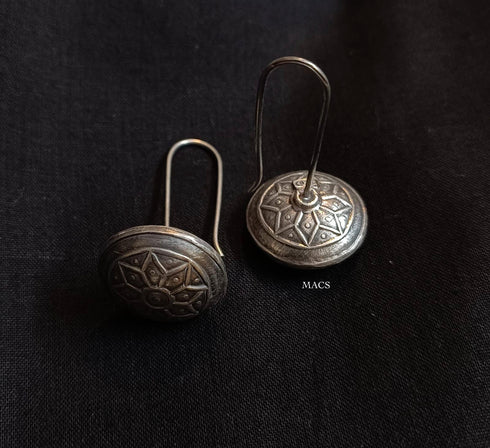 925 Pure Silver Hook Earrings