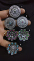 Semiprecious stone rings, 925 pure silver rings