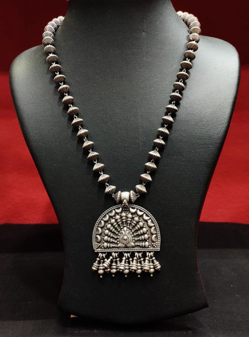 925 silver bead necklace