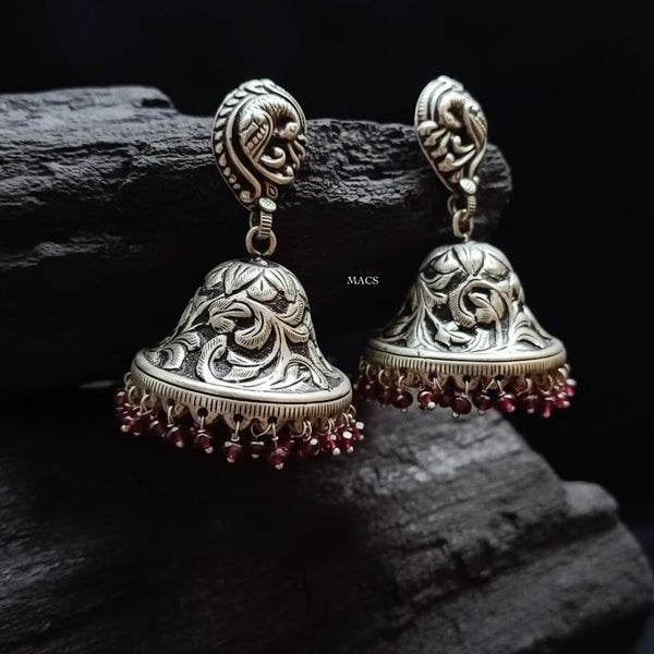 925 Peacock Chitai Jhumka
